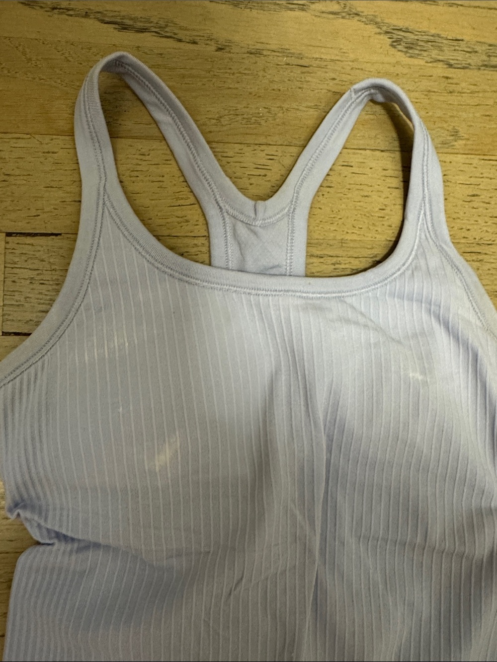 Lululemon Lavender Ribbed Racerback Tank - Picture 2 of 4